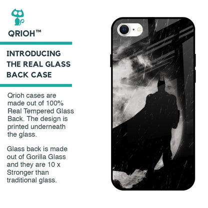 Dark Warrior Hero Glass Case for iPhone SE 2022