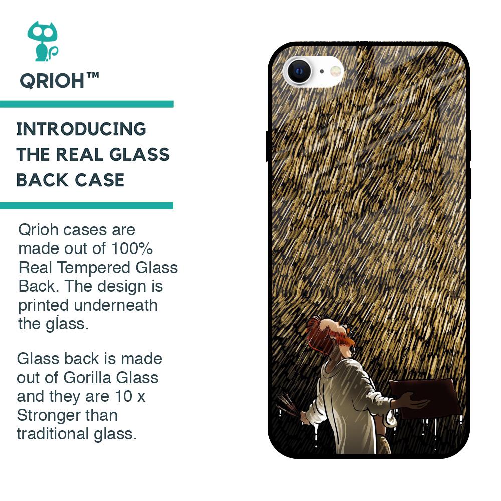 Rain Festival Glass Case for iPhone SE 2022