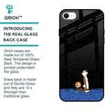 Night Sky Star Glass Case for iPhone SE 2022