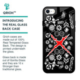 Red Zone Glass Case for iPhone SE 2022