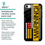 Aircraft Warning Glass Case for iPhone SE 2022