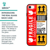 Handle With Care Glass Case for iPhone SE 2022