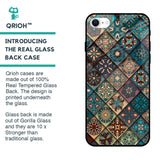 Retro Art Glass case for iPhone SE 2022
