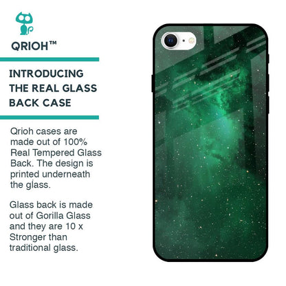 Emerald Firefly Glass Case For iPhone SE 2022