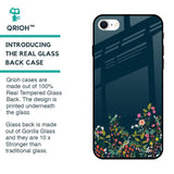 Small Garden Glass Case For iPhone SE 2022