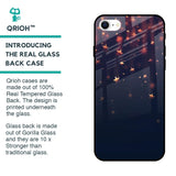 Falling Stars Glass Case For iPhone SE 2022