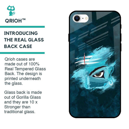 Power Of Trinetra Glass Case For iPhone SE 2022