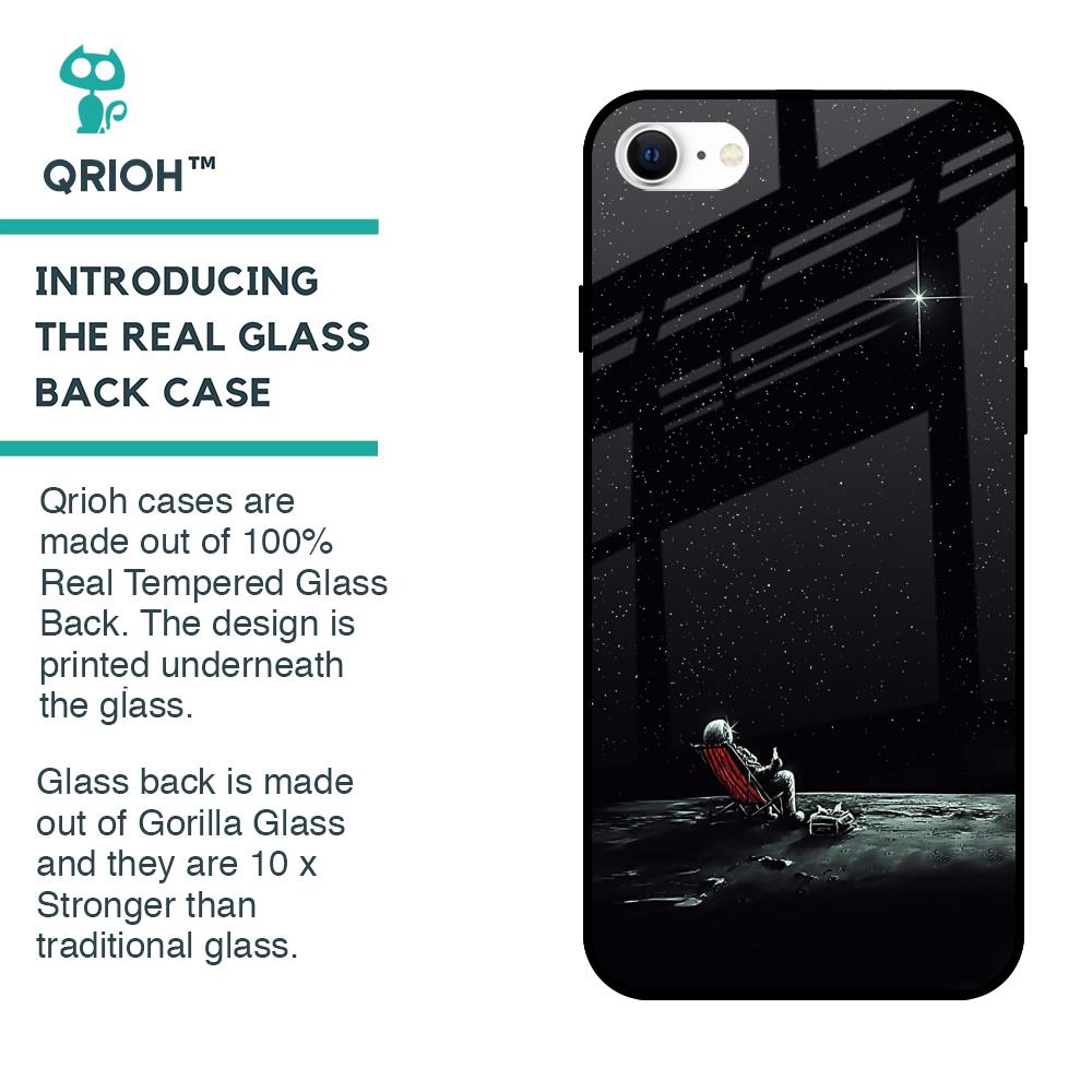 Relaxation Mode On Glass Case For iPhone SE 2022