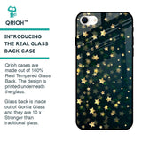 Dazzling Stars Glass Case For iPhone SE 2022