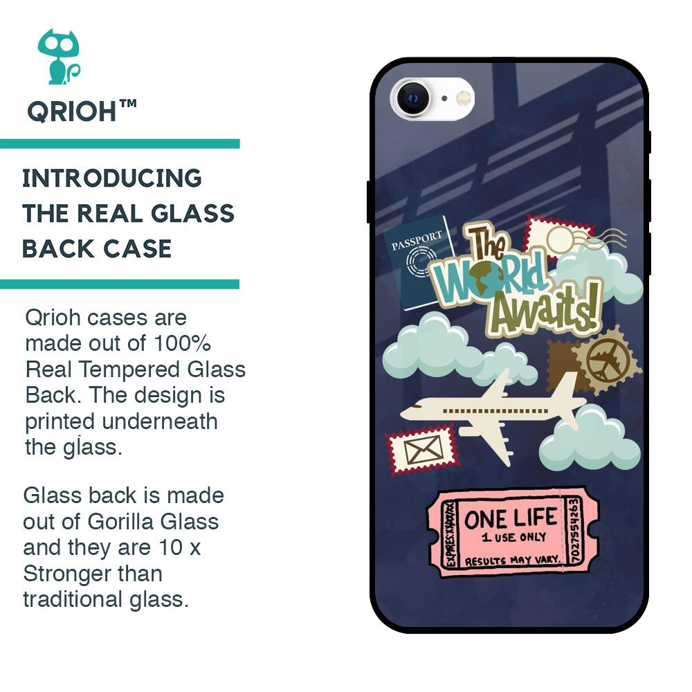 Tour The World Glass Case For iPhone SE 2022