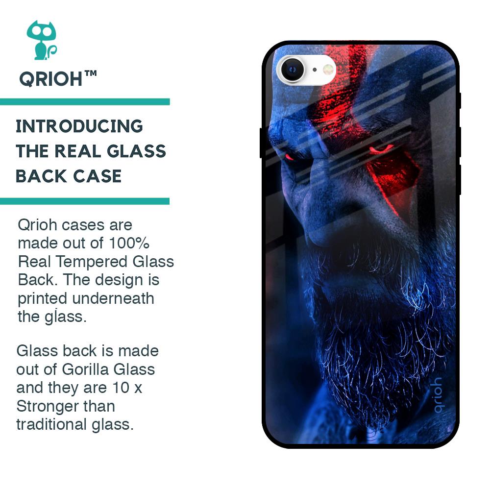 God Of War Glass Case For iPhone SE 2022