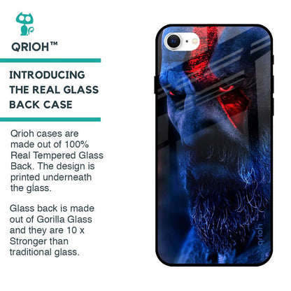 God Of War Glass Case For iPhone SE 2022