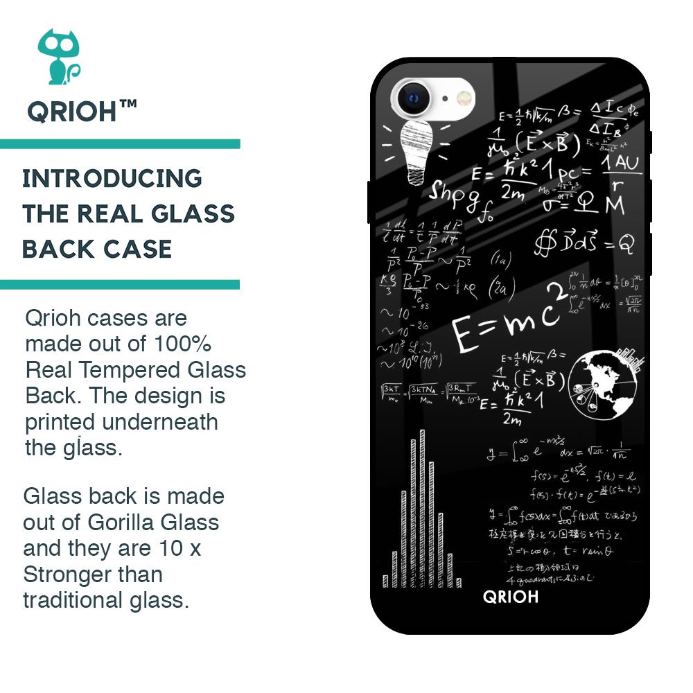 Funny Math Glass Case for iPhone SE 2022