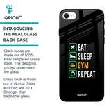 Daily Routine Glass Case for iPhone SE 2022