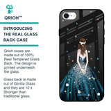 Queen Of Fashion Glass Case for iPhone SE 2022