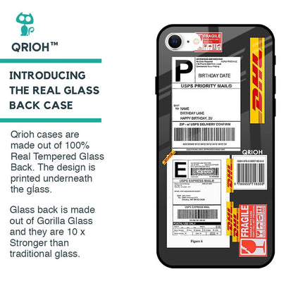 Cool Barcode Label Glass case For iPhone SE 2022