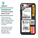 Cool Barcode Label Glass case For iPhone SE 2022