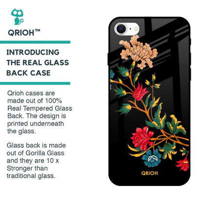 Dazzling Art Glass Case for iPhone SE 2022