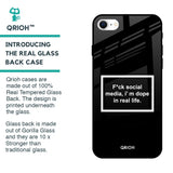 Dope In Life Glass Case for iPhone SE 2022