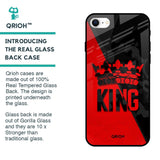 I Am A King Glass Case for iPhone SE 2022