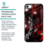 Dark Character Glass Case for iPhone SE 2022