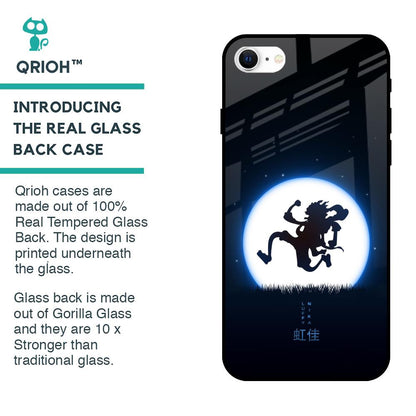 Luffy Nika Glass Case for iPhone SE 2022
