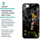 Dark Luffy Glass Case for iPhone SE 2022