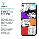 Anime Sketch Glass Case for iPhone SE 2022