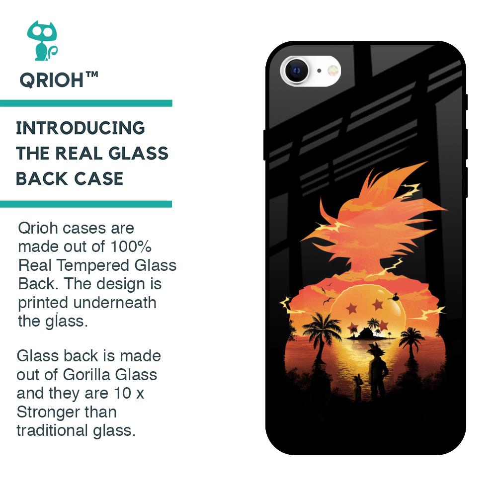Japanese Paradise Glass Case for iPhone SE 2022