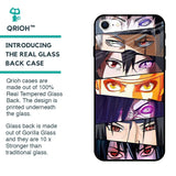 Anime Eyes Glass Case for iPhone SE 2022