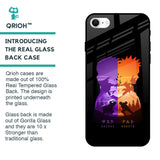 Minimalist Anime Glass Case for iPhone SE 2022