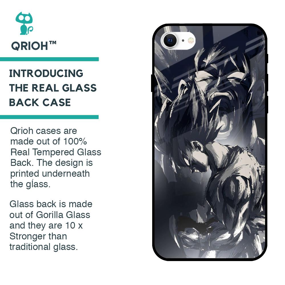 Sketch Art DB Glass Case for iPhone SE 2022
