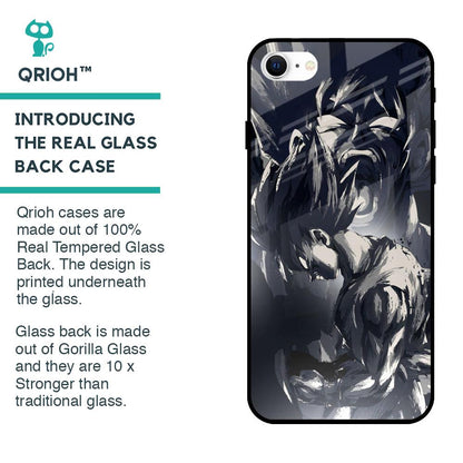 Sketch Art DB Glass Case for iPhone SE 2022