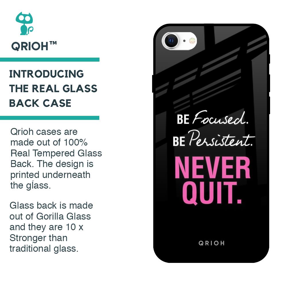 Be Focused Glass case for iPhone SE 2022