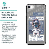 Space Flight Pass Glass Case for iPhone SE 2022
