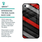 Soft Wooden Texture Glass Case for iPhone SE 2022