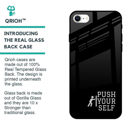 Push Your Self Glass Case for iPhone SE 2022