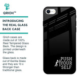 Push Your Self Glass Case for iPhone SE 2022