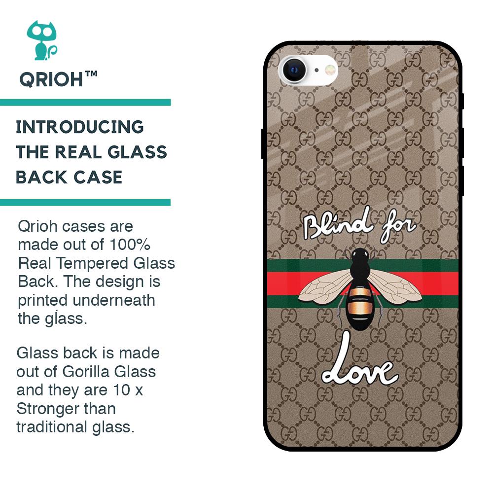 Blind For Love Glass case for iPhone SE 2022