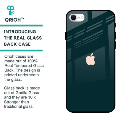 Hunter Green Glass Case For iPhone SE 2022