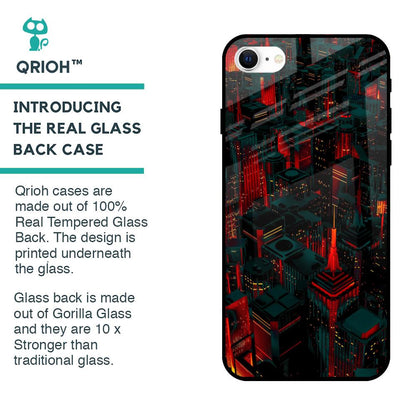 City Light Glass Case For iPhone SE 2022