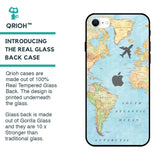 Fly Around The World Glass Case for iPhone SE 2022