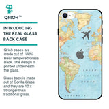 Fly Around The World Glass Case for iPhone SE 2022