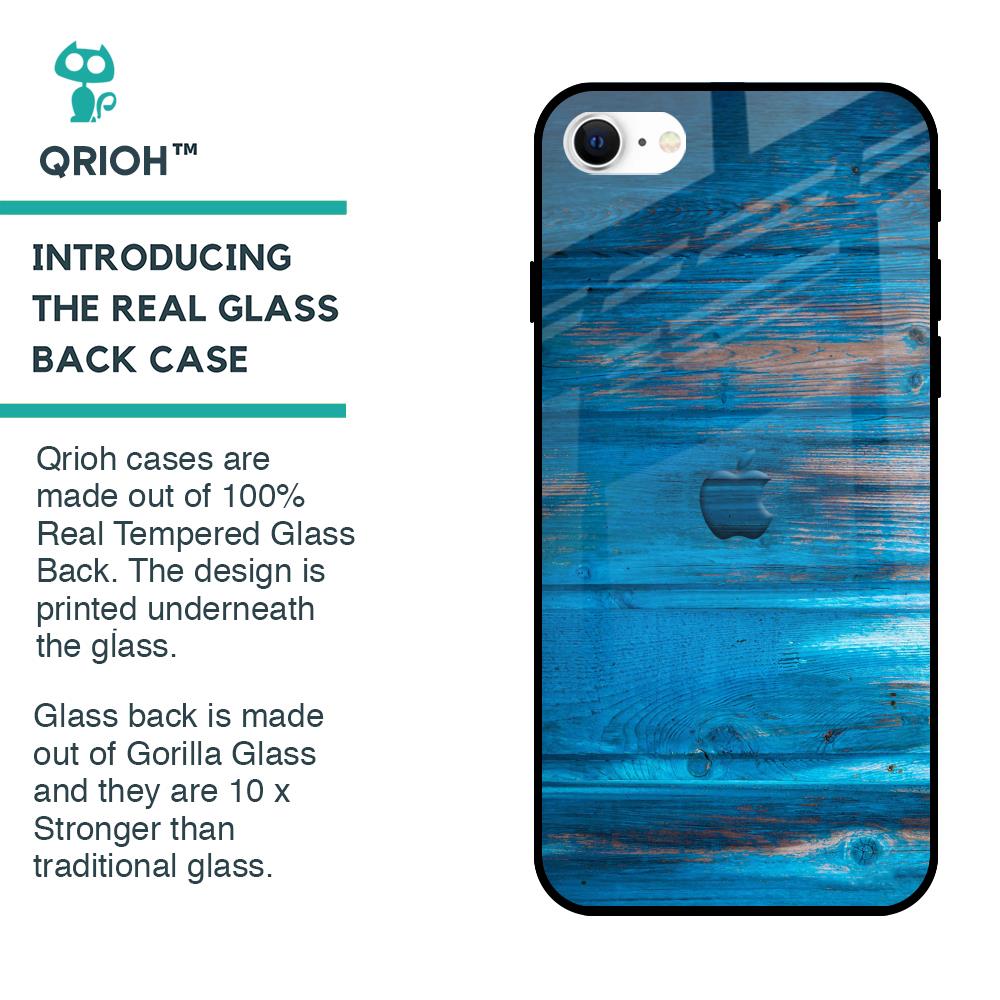 Patina Finish Glass case for iPhone SE 2022