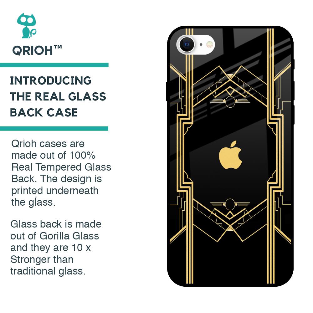 Sacred Logo Glass Case for iPhone SE 2022