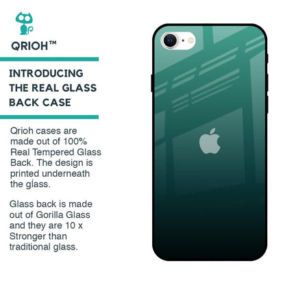 Palm Green Glass Case For iPhone SE 2022