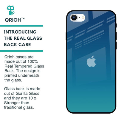 Celestial Blue Glass Case For iPhone SE 2022
