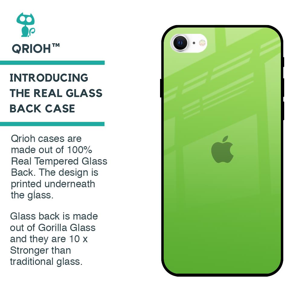Paradise Green Glass Case For iPhone SE 2022