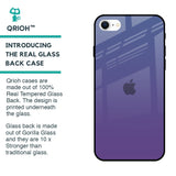 Indigo Pastel Glass Case For iPhone SE 2022