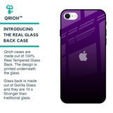Harbor Royal Blue Glass Case For iPhone SE 2022
